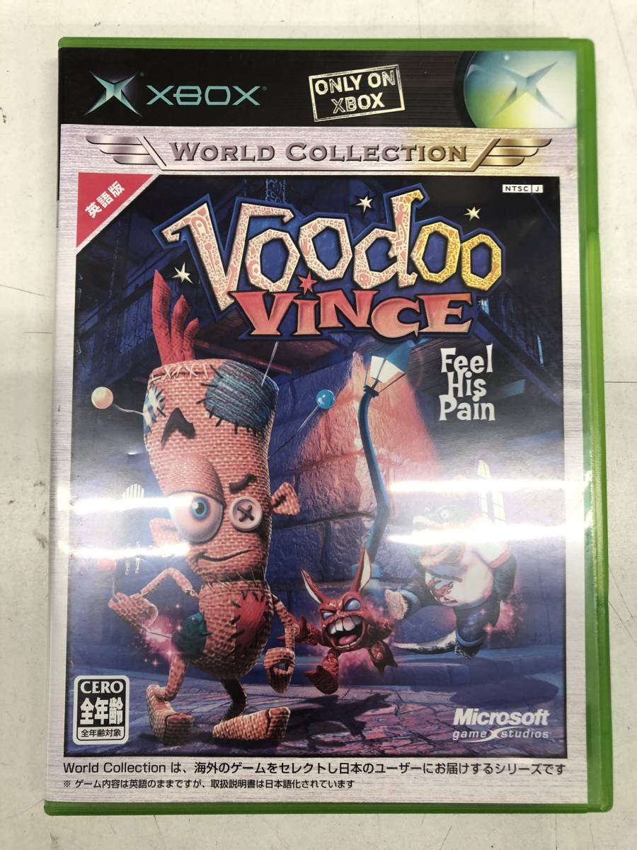 voodoo vince XBOX используемый софт 