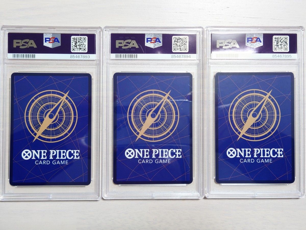 PSA10】 ワンピースカード SP パラレル ナミ ウタ ヤマト 3連番 PSA10】 ワンピースカード SP パラレル ナミ ウタ ヤマト 3連番