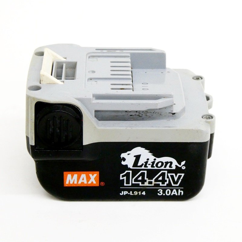 MAX マックス　充電式ピンネイラ　TJ-35P4　バッテリー JP-L914 14.4V 3.0Ah 〈O1404〉F2_画像8