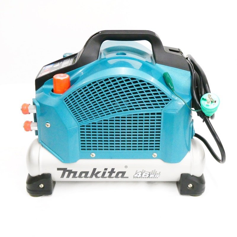 美品　makita マキタ　エアコンプレッサ　一般圧/高圧　タンク容量7L　AC462XS　ストラップ付　動作確認済〈O1436〉D1_画像8