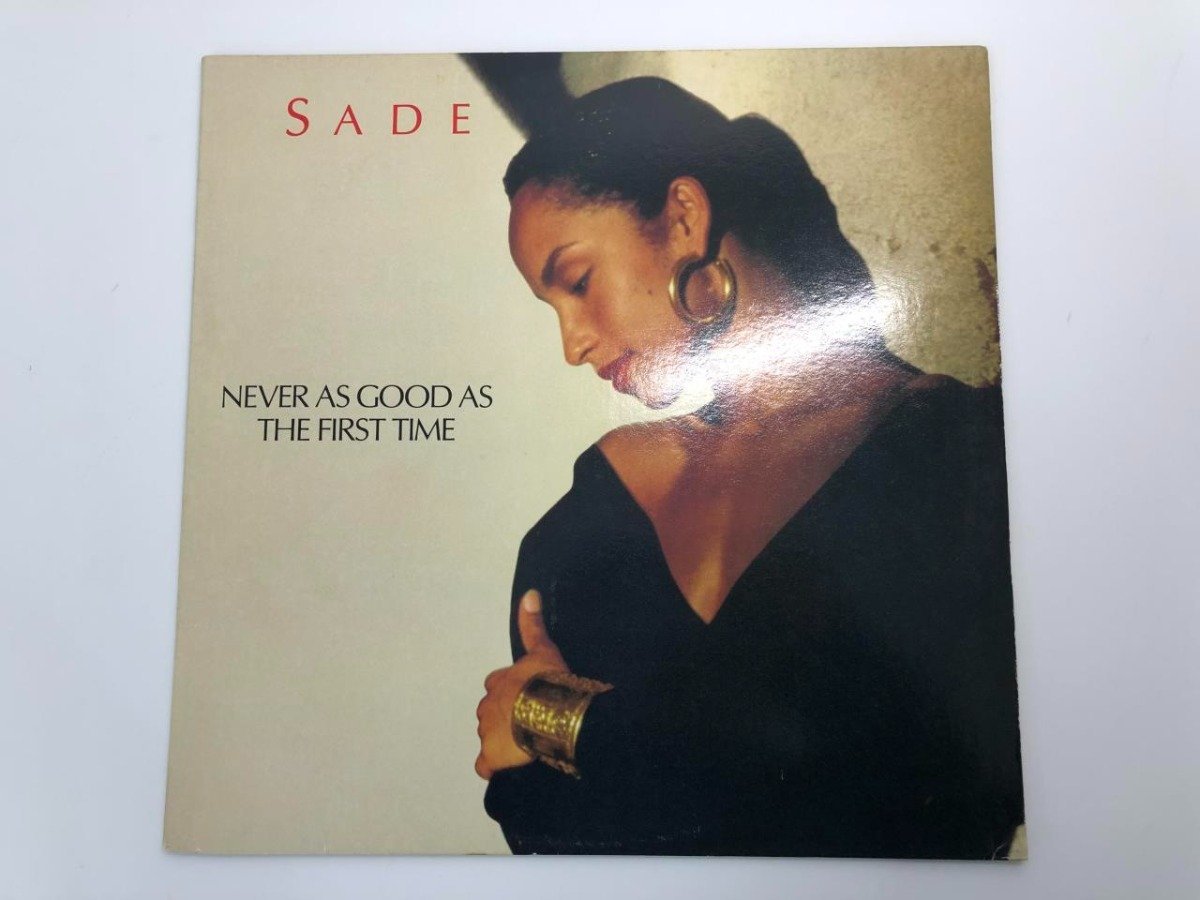 ▼　【☆LPレコード SADE NEVER AS GOOD AS THE FIRST TIME 素敵なファースト・タイム シャーデー 4…】107-02402_画像1