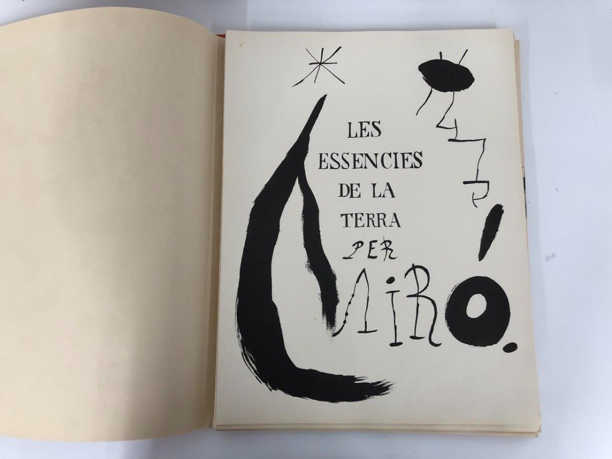 ▼1　【Joan Miro Les Essencies de la Terra ミロ直筆サイン入・限定1000部】112-02402_画像7