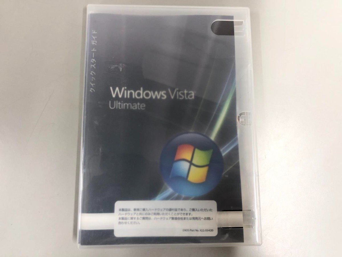 ★　【DVD1枚　Windows Vista ULTIMATE ウィンドウズビスタアルティメット 2006年】174-02402_画像1