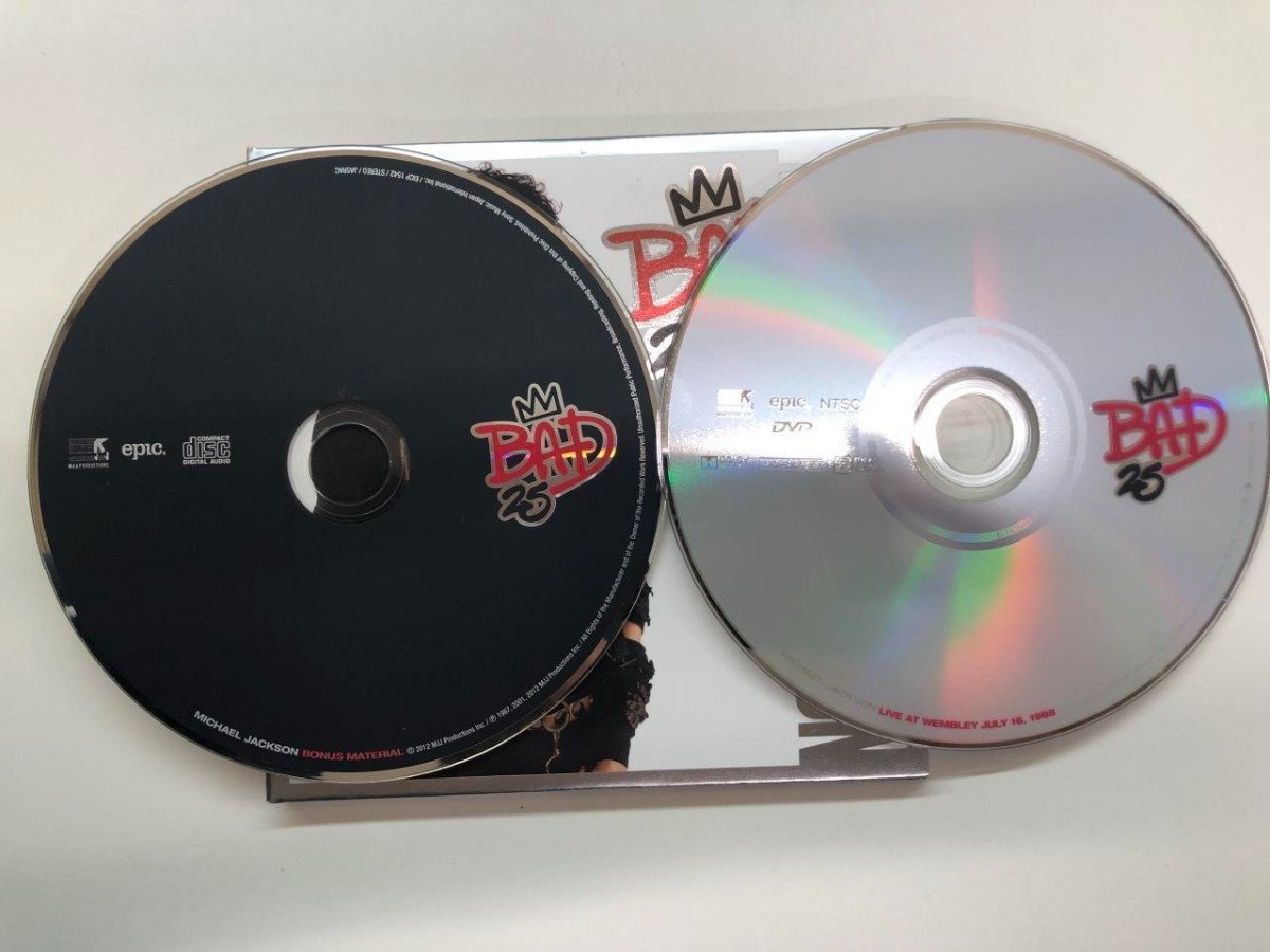 ▼　【3CD+1DVD Michael Jackson BAD25 Sony Japan 2012】116-02402_画像9
