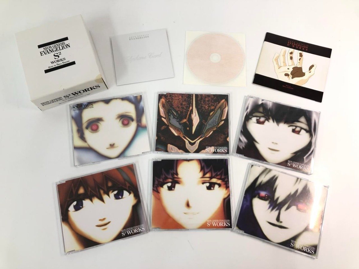▼ [CD Total 7 листов Neon Genesis evangelion S2 Works Music от Shiro Sagisu Shiro Sagisu] 179-02402