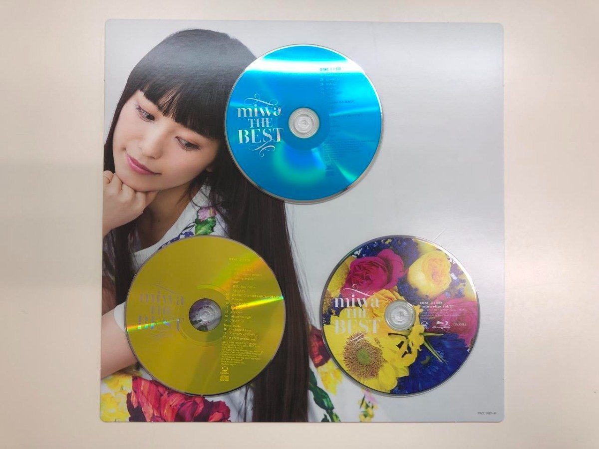 ▼　【2CD+Blu-ray miwa THE BEST Sony Music 2018年】116-02402_画像5