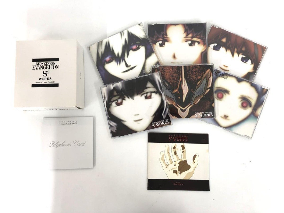 ▼ 【CD計6枚 箱入り NEON GENESIS EVANGELION S2 WORKS 鷺巣詩郎】179-02402の画像1