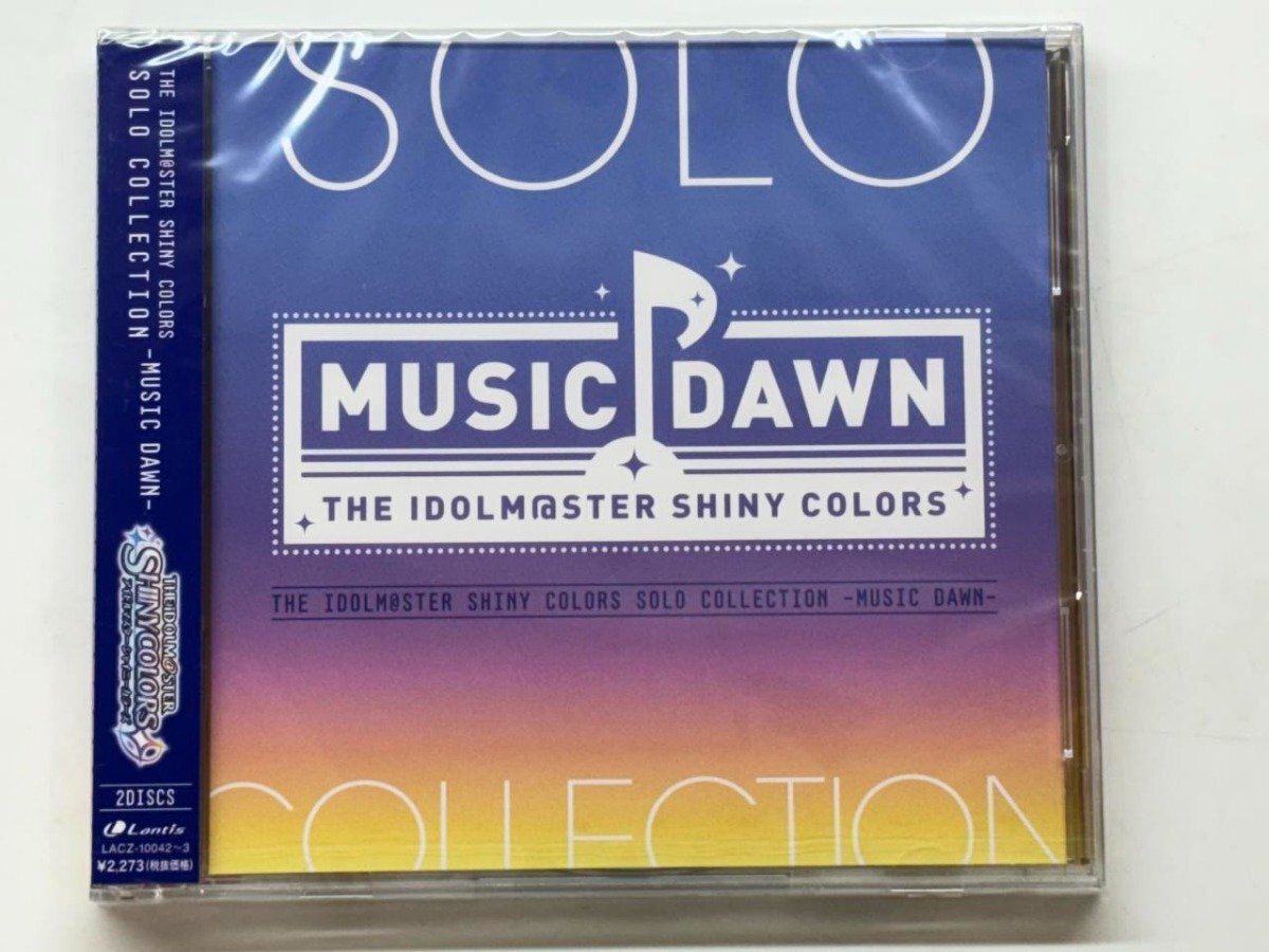★　【2CD THE IDOLM＠STER SHINY COLORS SOLO COLLECTION MUSIC DAWN バンダイナムコアーツ 2020】176-02402_画像1
