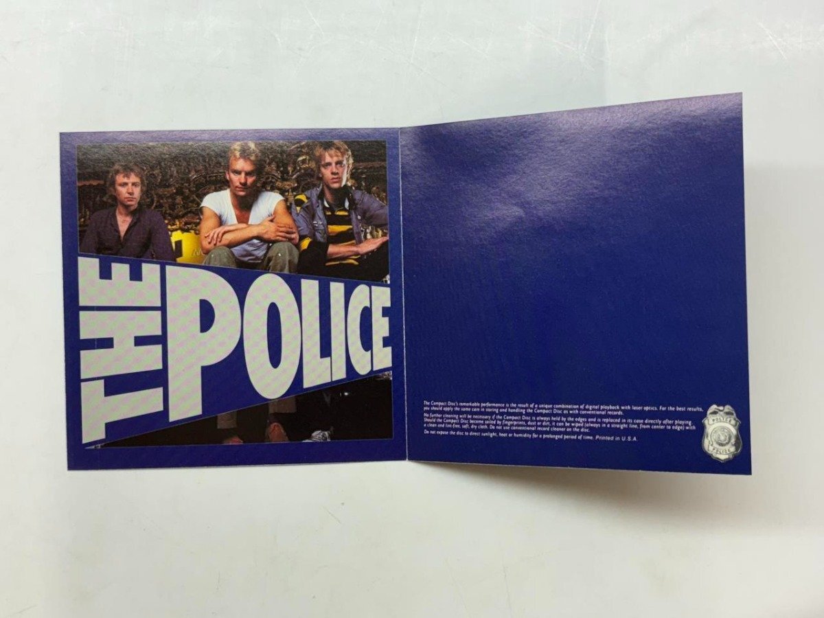 ★　【CD THE POLICE REGGATTA DE BLANC A＆ M Records 1979】176-02402_画像3