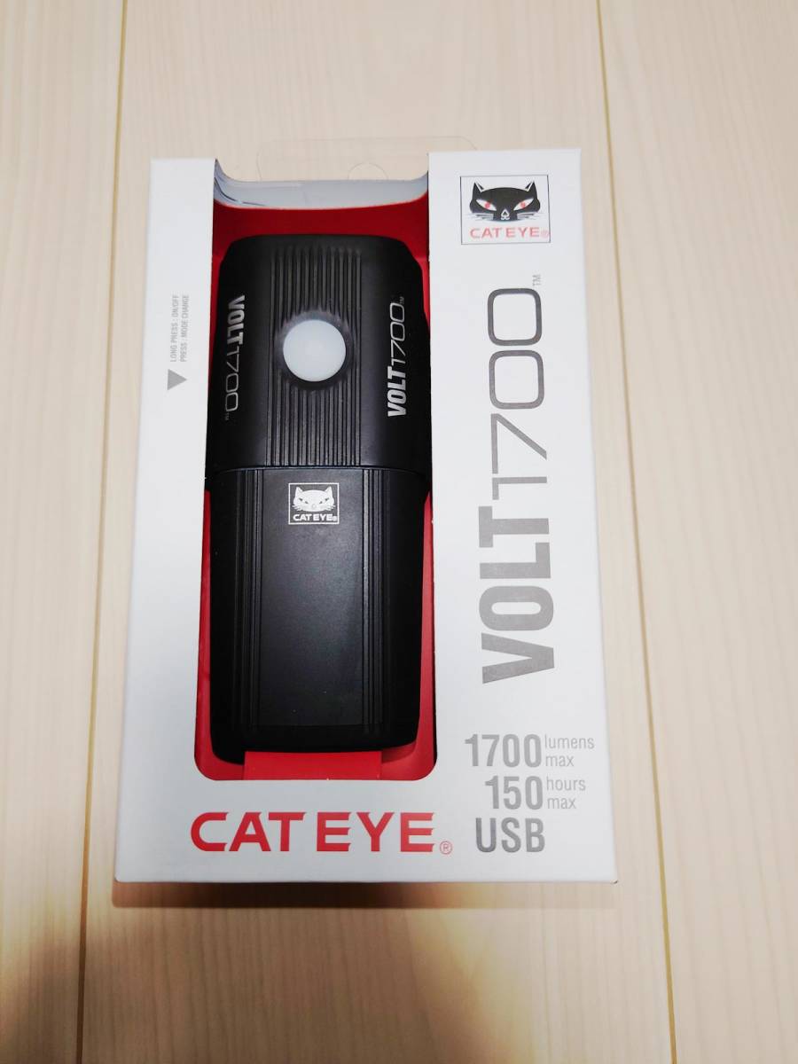 送料無料◆新品◆キャットアイ(CAT EYE) HL-EL1020RC VOLT1700 USB充電式ライト_画像1