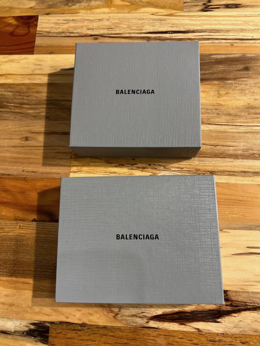 【セット】BALENCIAGA バレンシアガ 空箱2種類 グレー巾着袋付き 紙袋2種類_画像10