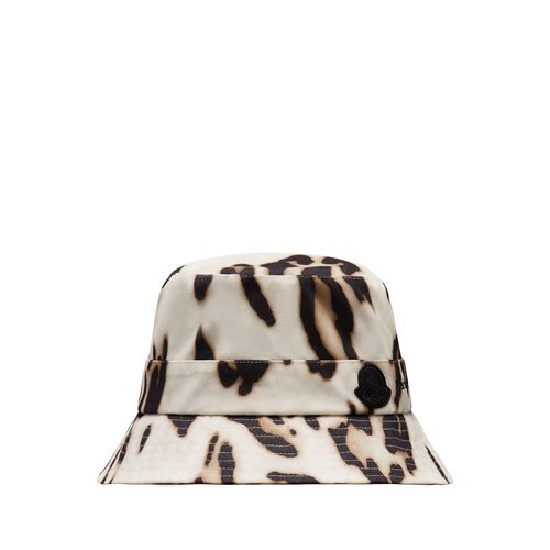 MONCLER GENIUS 7 MONCLER x Barbour Bucket Hat Leopard / モンクレール バブアー バケットハット L レオパード 新品 正規の画像2