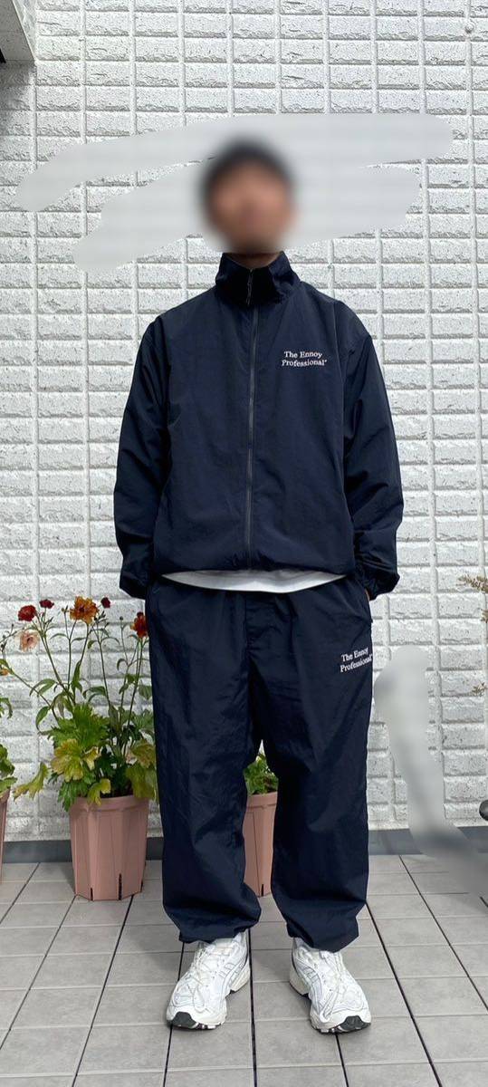 ENNOY NYLON TRACK SUIT エンノイ スタイリスト私物 ナイロン トラック