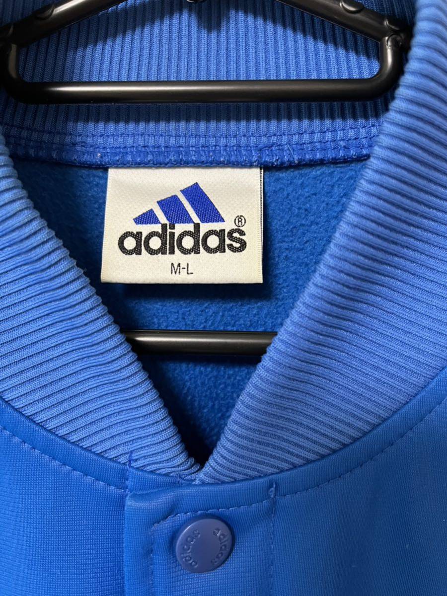アディダス adidas ジャージ スナップボタン デサント 日本製 アディダス adidas ジャージ スナップボタン デサント 日本製