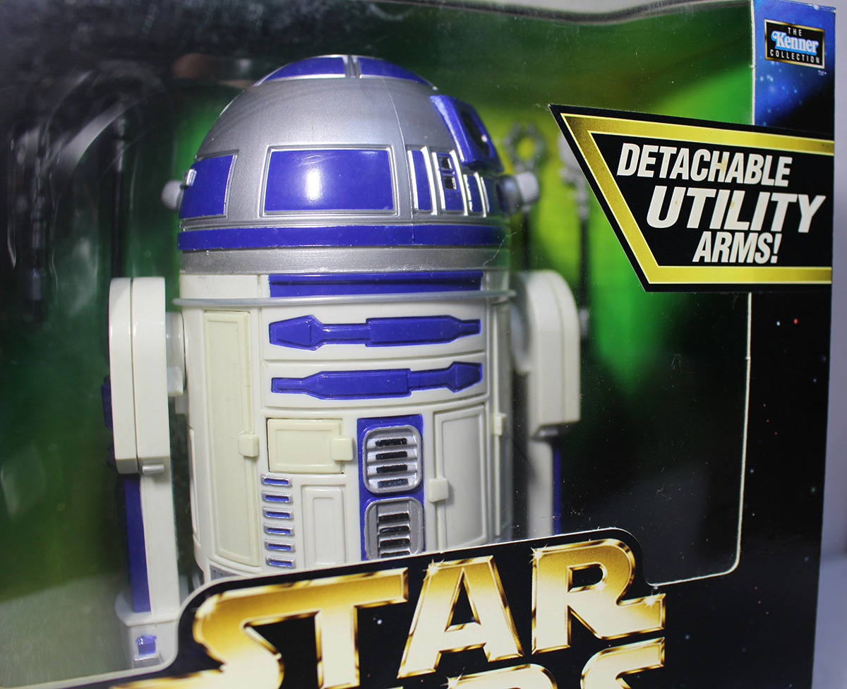 Звездные войны фигурка action коллекция R2-D2 DETACHABLE UTILITY ARMS!(STARWARS ACTION COLLECTION Kenner retro античный )