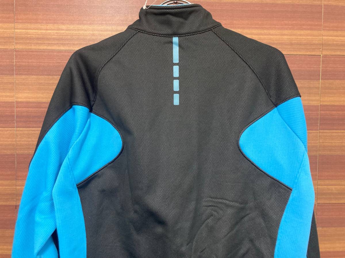 HP286 パールイズミ PEARL iZUMi 長袖 サイクルジャケット 黒 水 M 裏起毛 WINDBREAK_画像5