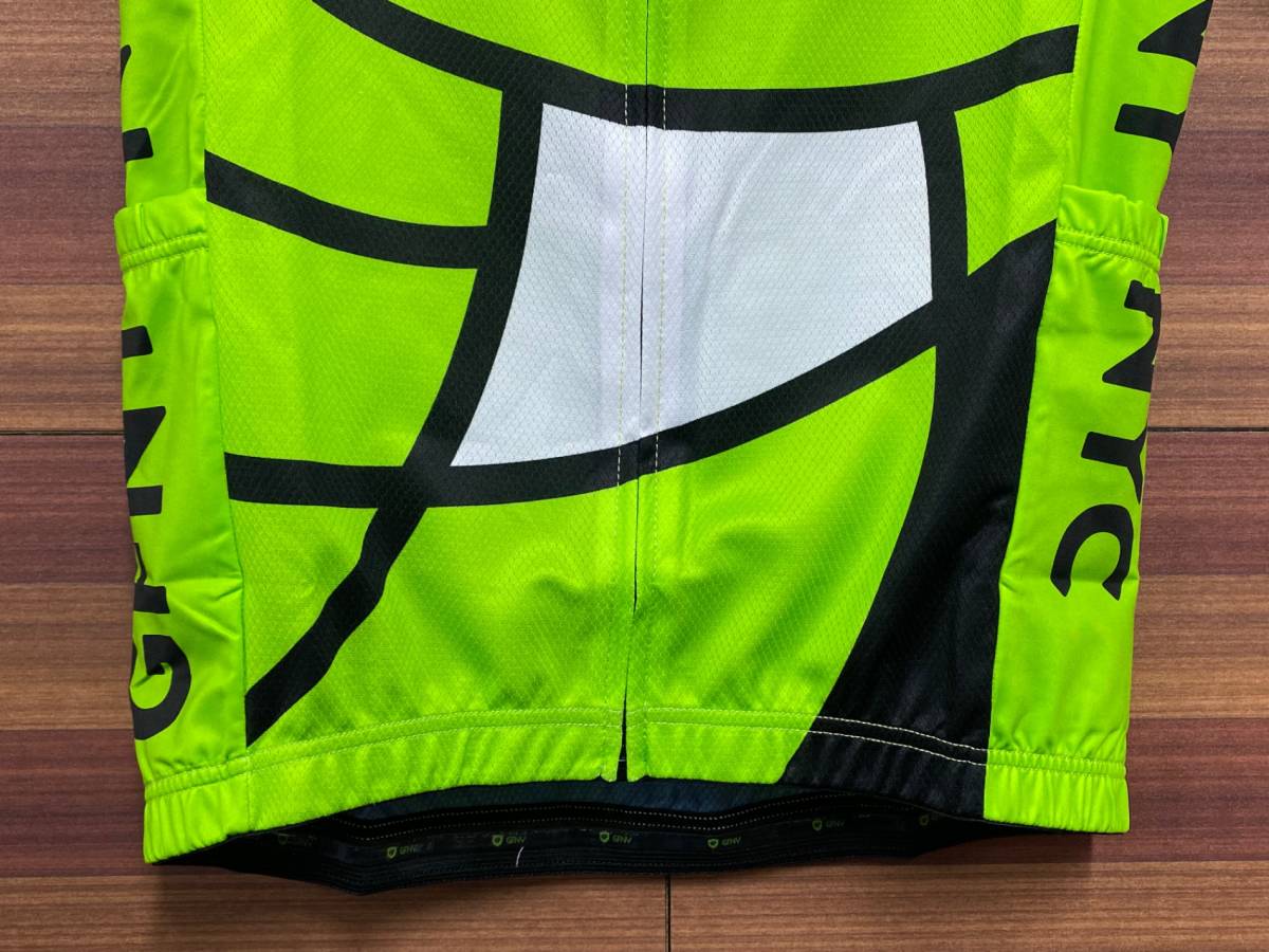 HO891 ビエンメ BIEMME 2017 GRAN FONDO NY SS JERSEY サイクルジャージ グリーン M_画像4