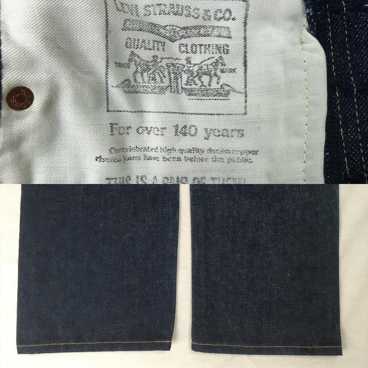 [ beautiful goods /90s]LEVI\'S Levi's 701 701XX BIG\'E\' made in Japan 92 year Denim W27 L34 red ear cell bichi.. rivet sinchi back leather patch 