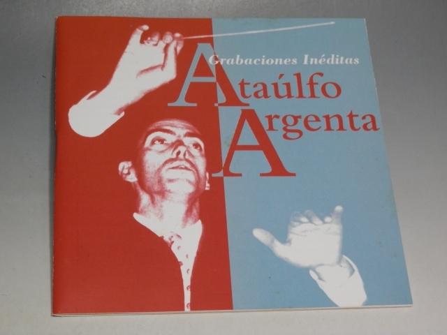 ☆ ATAULFO ARGENTA アタウルフォ・アルヘンタ GRABACIONES INEDITAS 輸入盤 4枚組CDの画像6