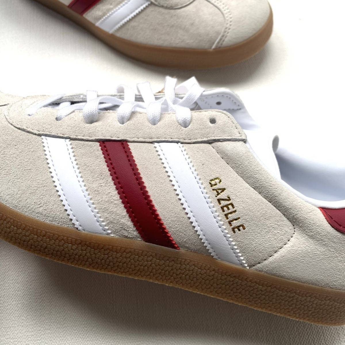 新品 アディダス オリジナルス adidas GAZELLE ガゼル ヌバック スニーカー 28.5㎝ US10.5 復刻 1991年モデル ガッツレー ig0672 送料無料_画像5