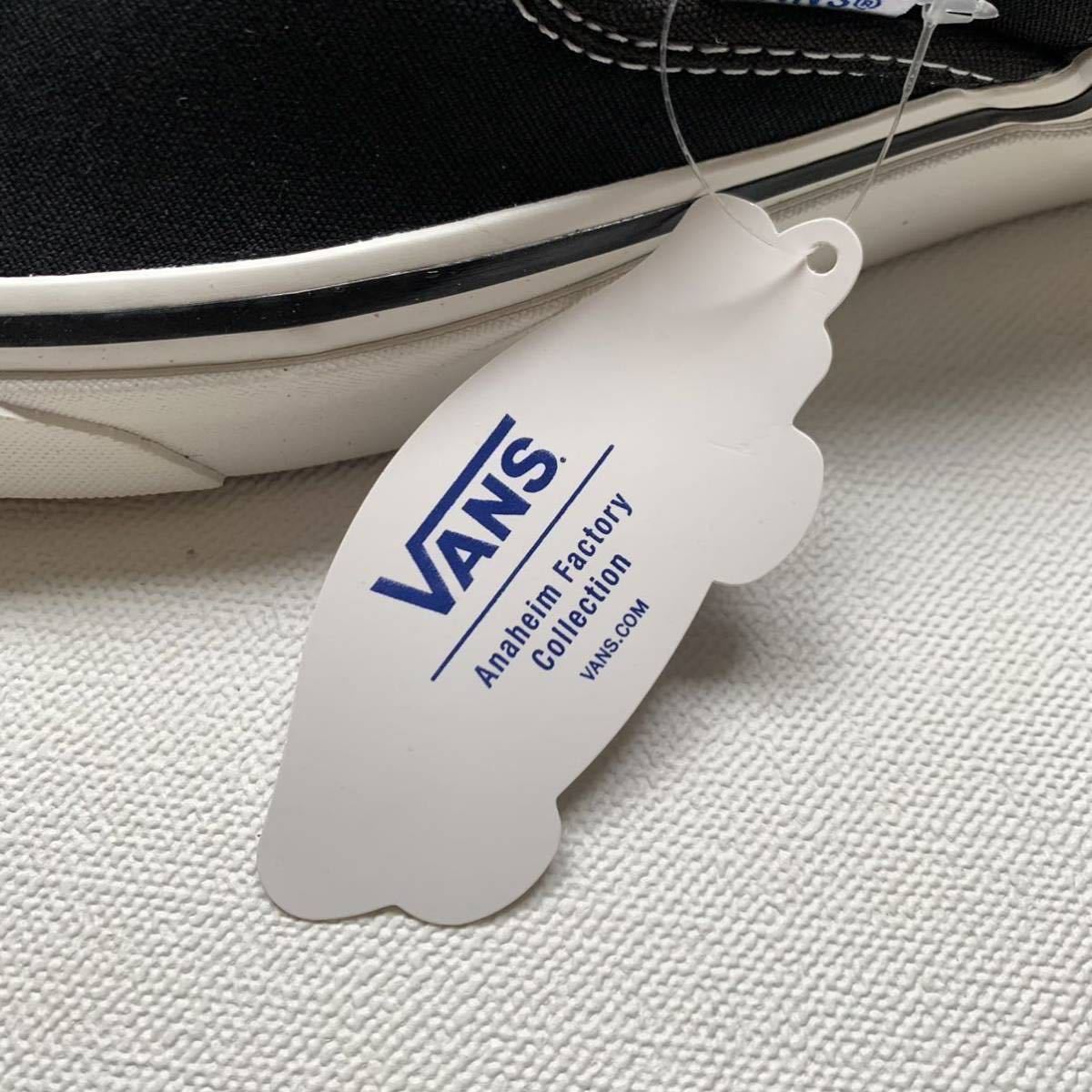 新品レア VANS バンズ アナハイム ファクトリー クラシック スリッポン 98DX og ブラック 黒 28.5㎝ US企画 希少 ヴィンテージ 送料無料_画像6