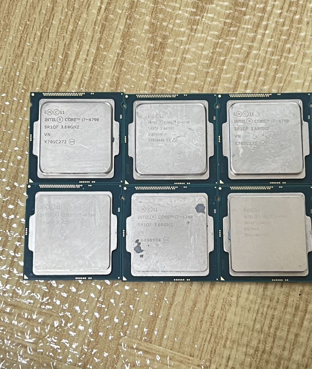 CPU インテル Intel Core I7-4790 ST1QF 3.60GHZ-動作未確認 ジャンク