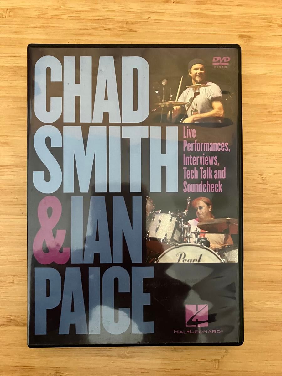 ドラム教則DVD Chad Smith&Ian Paice
