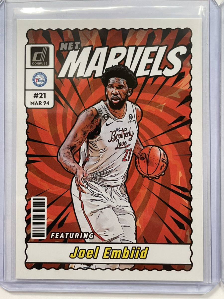 Joel Embiid Donruss Net Marvels Press Proof NBA カード 2023/24_画像2