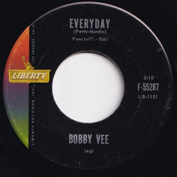 Bobby Vee Rubber Ball / Everyday Liberty US F-55287 205942 R&B R&R レコード 7インチ 45_画像2