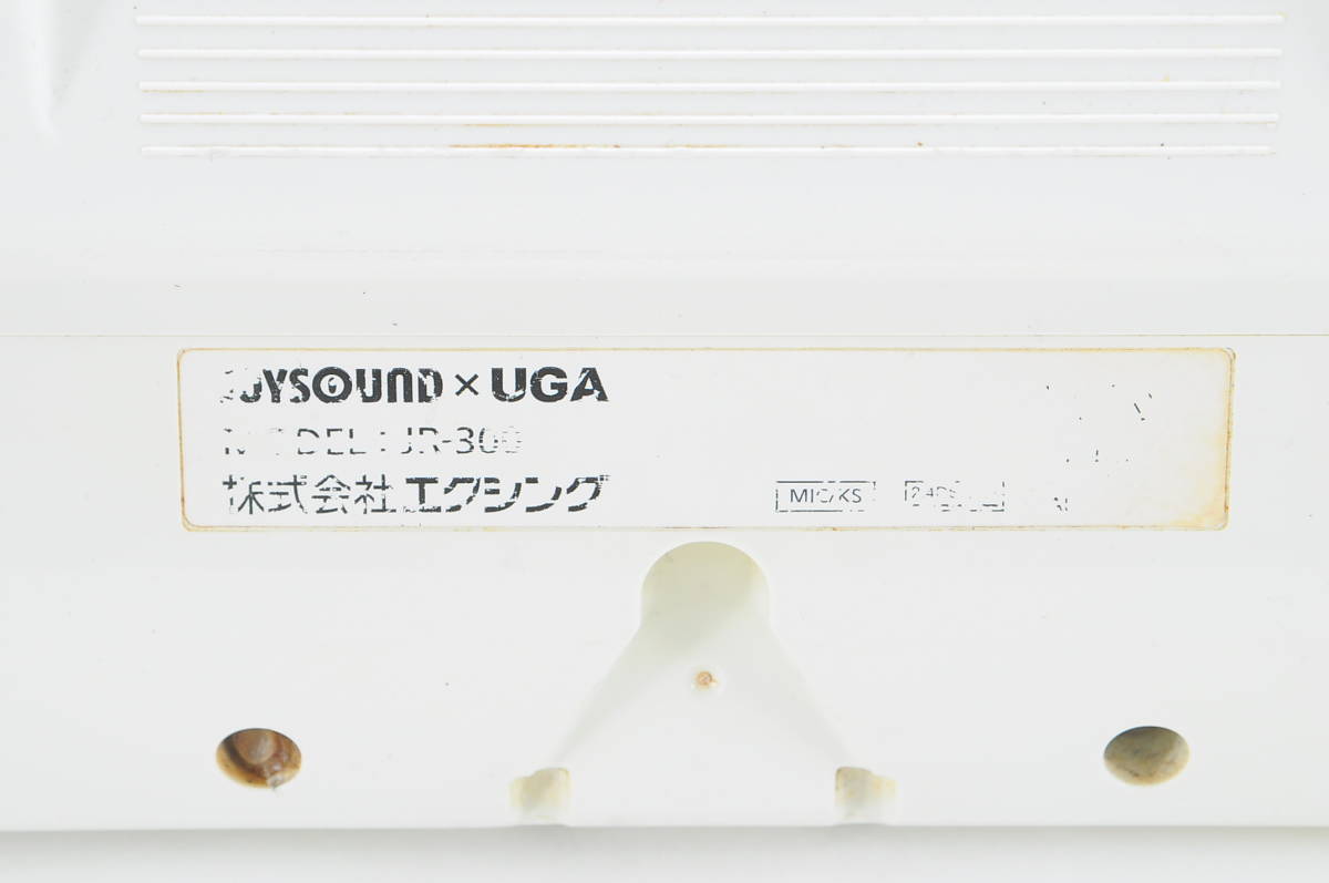 [MVM47]JOYSOUND UGA キョクナビ デンモク JR-300 左上231217 カラオケ機器 リモコン