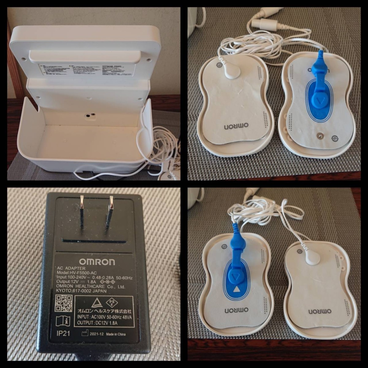 OMRON オムロン 低周波治療器 電気治療器　　HV-F5500 マッサージ 家庭用低周波治療器_画像3