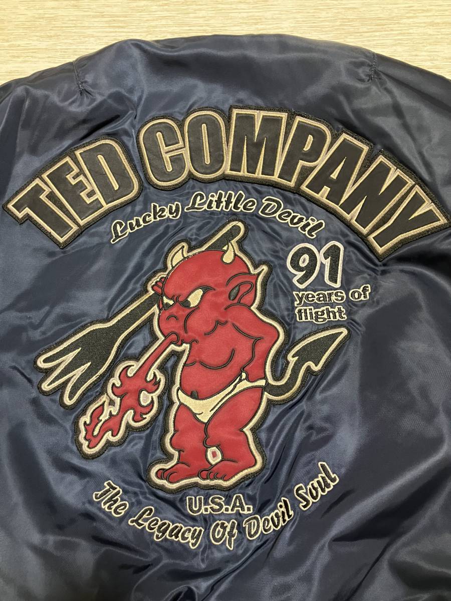 エフ商会　テッドマン　TEDMAN　TYPE MA-1　ミリタリージャケット　サイズ40　良品_画像1
