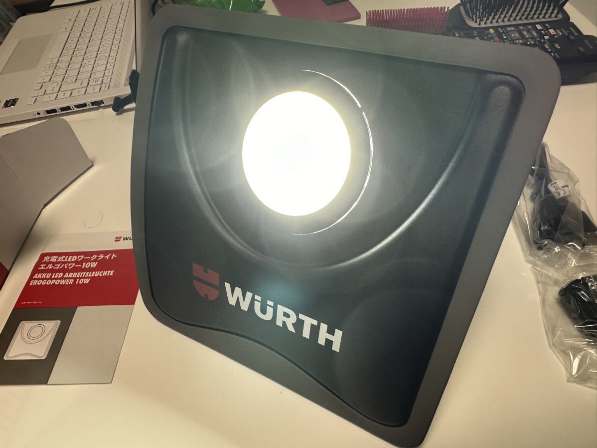 WURTH 充電式　LED ワークライト　エルゴパワー　10W 投光器　作業灯_画像1