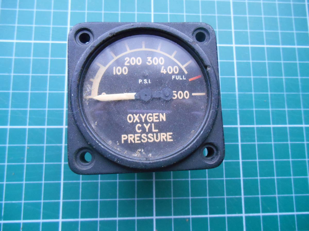 空自　OXYGEN CYL PRESSURE_画像1