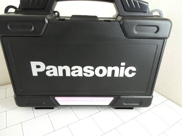 Panasonic パナソニック 充電スティックインパクトドライバー 7.2V EZ7521LA2S-P ピンク 箱 取説 バッテリー2個 充電器付 概ね良い状態　m