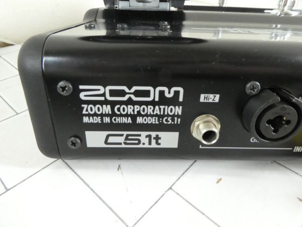 ZOOM ズーム ZFX C5.1t CONTROL PACKAGE USBオーディオインターフェイス 箱 取説 USB ディスク付 少々使用感あり ひどい汚れなし　m_画像6