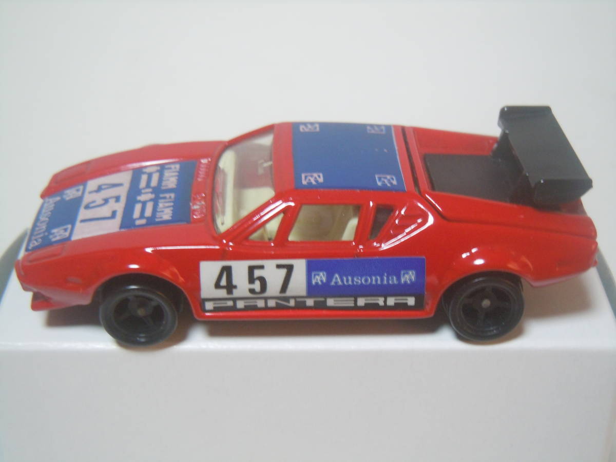 ☆トミカ グランプリシリーズセット(G-39)単品F64-1-2デトマソパンテーラレーシング:DETOMASO PANTERA(レッド/NO.457 FIAMM)超入手困難品！の画像2