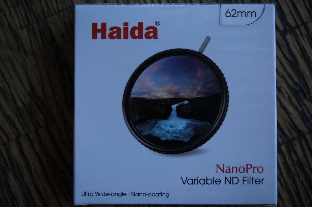 【新品未開封】Haida NanoPro Variable ND Filter 62mm_画像3