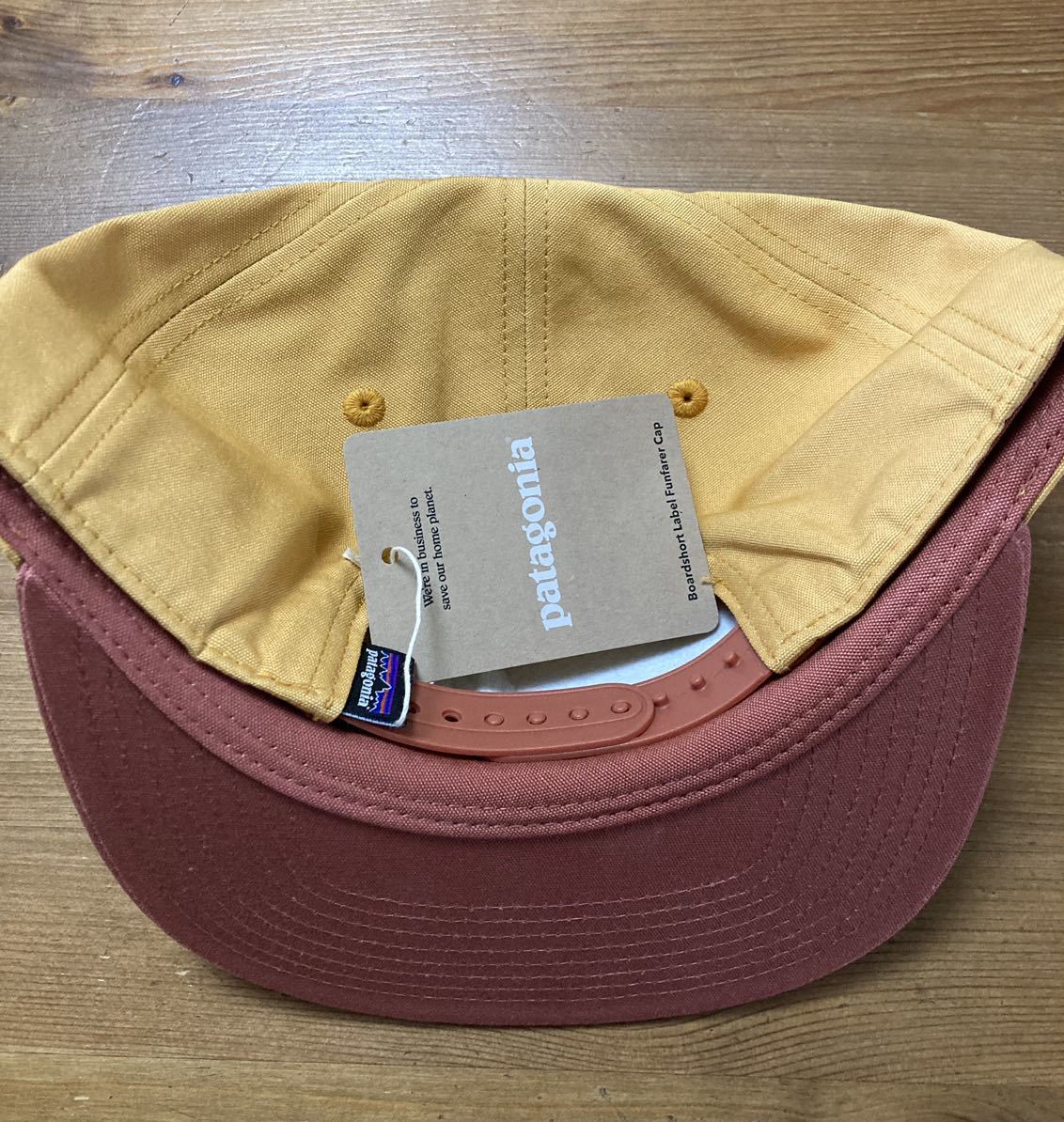 パタゴニア キャップ Patagonia Boardshort Label Funfarer Cap ボードショーツ ファンフェアラー 新品 hat 帽子 アウトドア _画像4