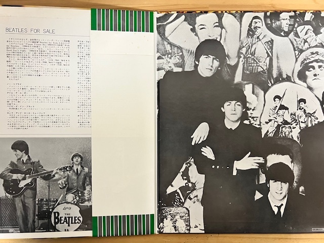 LP■ROCK//BEATLES FOREVER.../BEATLES FOR SALE/APPLE AP-8442/ внутри страны 73 год PRESS 2200  йен  обозначение  OBI/...  красивый  пластинка / Битлз   *  ... *   распродажа / большой  название  пластинка 