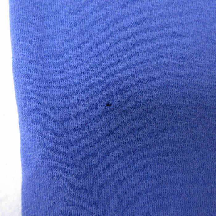 XL/古着 半袖 Tシャツ メンズ カリフォルニア 大学 大きいサイズ コットン クルーネック 青 ブルー 24feb14 中古_画像5
