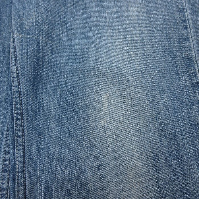 W36/古着 リーバイス Levis 514 ジーンズ メンズ ヒゲ コットン 紺 ネイビー デニム 24feb15 中古 ボトムス ジーパン Gパン ロング パンツ_画像6