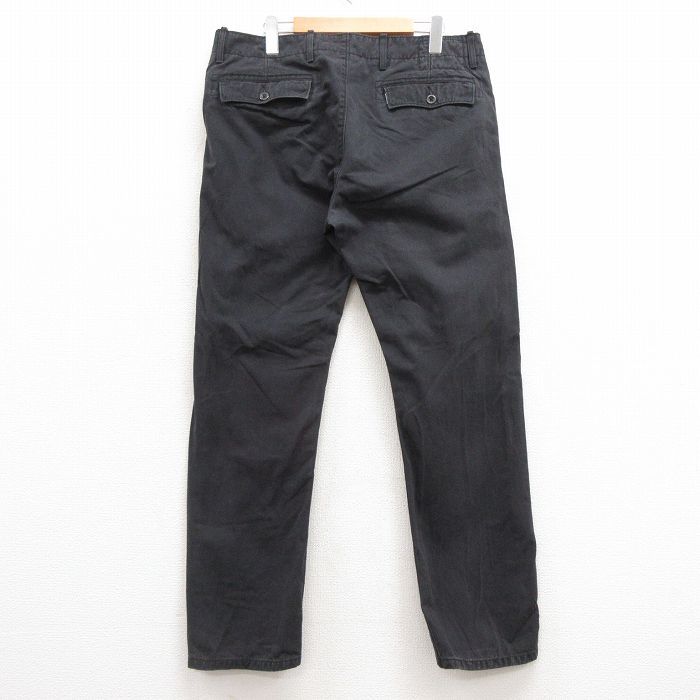 W37/古着 リーバイス Levis パンツ メンズ コットン 黒 ブラック 24feb19 中古 ボトムス ロング_画像3