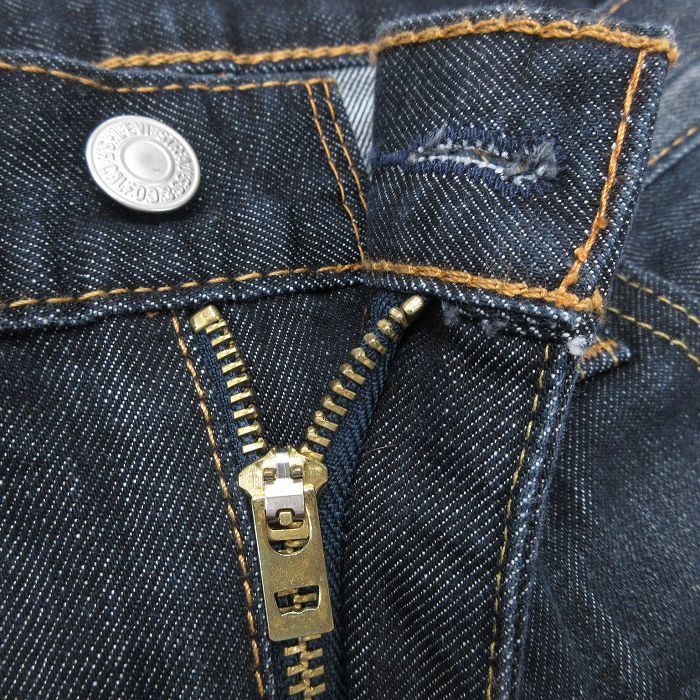 W33/古着 リーバイス Levis 513 ジーンズ メンズ コットン 紺 ネイビー デニム 24feb19 中古 ボトムス ジーパン Gパン ロング パンツ_画像5