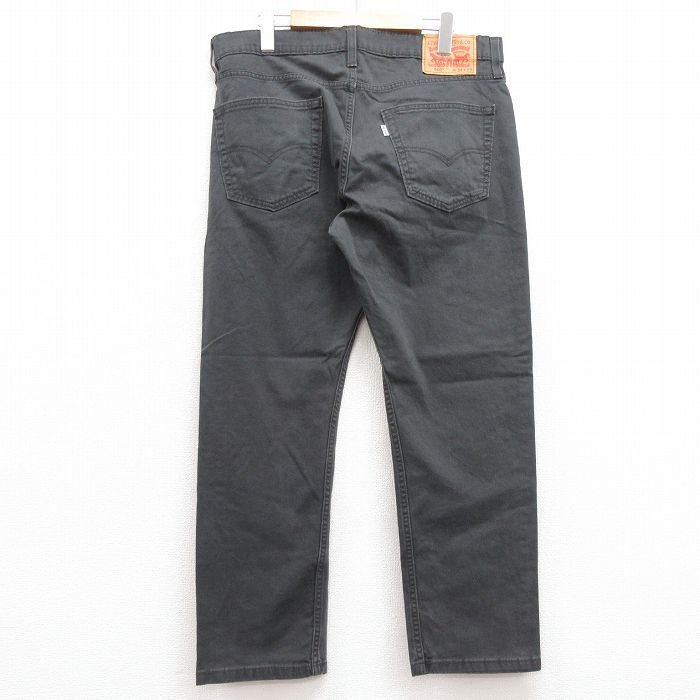 W36/古着 リーバイス Levis 502 パンツ メンズ グレー系 24feb20 中古 ボトムス ロング_画像3