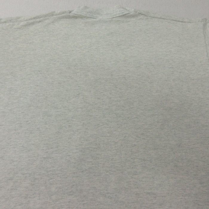 L/古着 フルーツオブザルーム 半袖 ビンテージ Tシャツ メンズ 90s シボイガンサウス クルーネック 薄グレー 霜降り 24feb22 中古_画像4