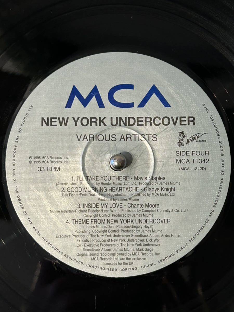 激レア　NEW YORK UNDERCOVER LIMITED EDITION DOUBLE VINYL / V.A. (2LP)_画像6