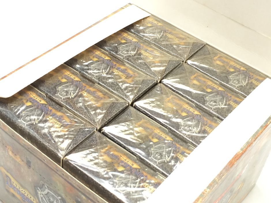 エニックス DRAGON QUEST ドラゴンクエスト ドラクエ カードゲーム 2人対戦ゲーム スターターボックス 1箱（10箱入り）2000 日本製_画像2
