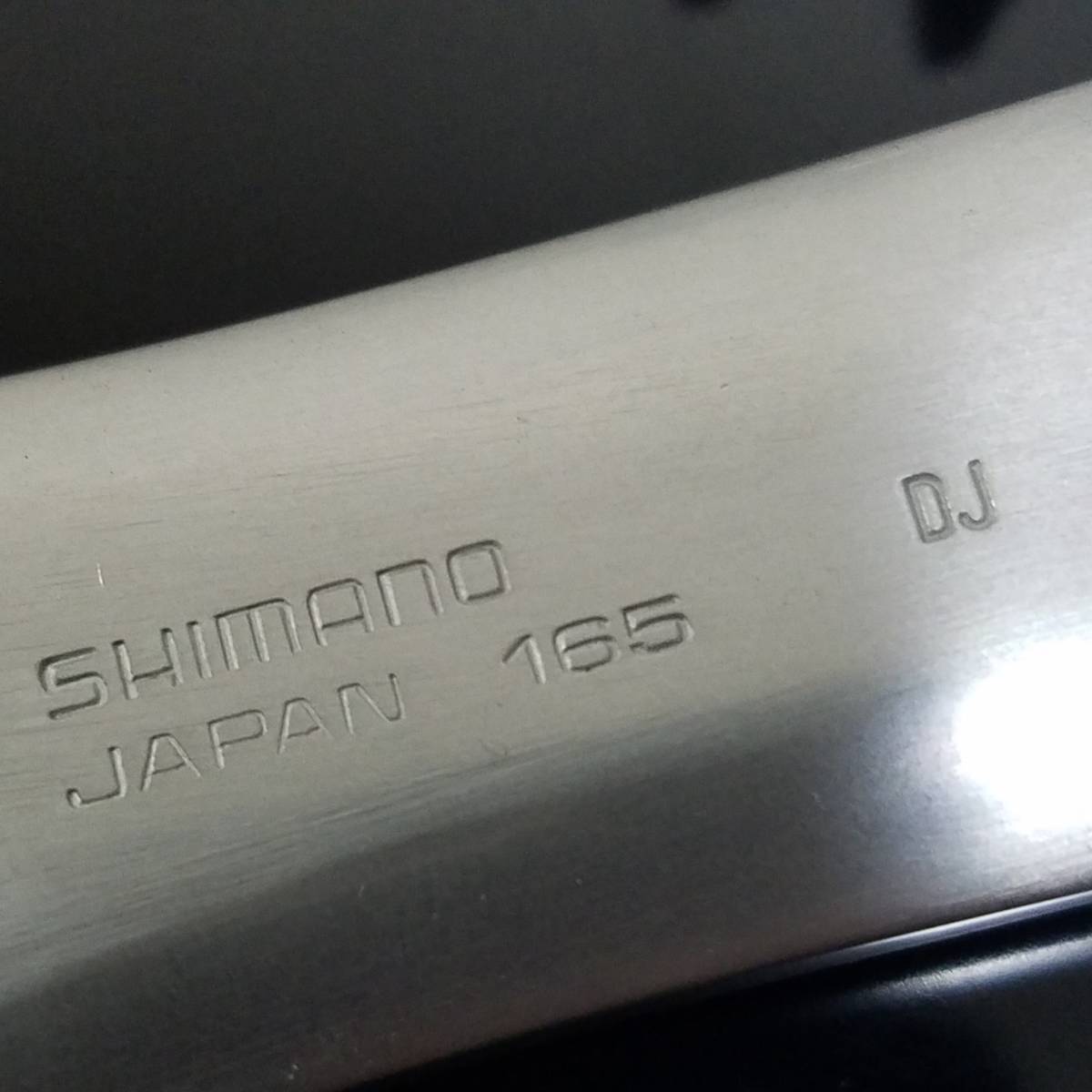 New Old Stock (NOS) SHIMANO DURA-ACE AX 52/42 165㎜「 シマノ デュラエース AX エアロ クランク 165㎜ 」未使用品 _画像9