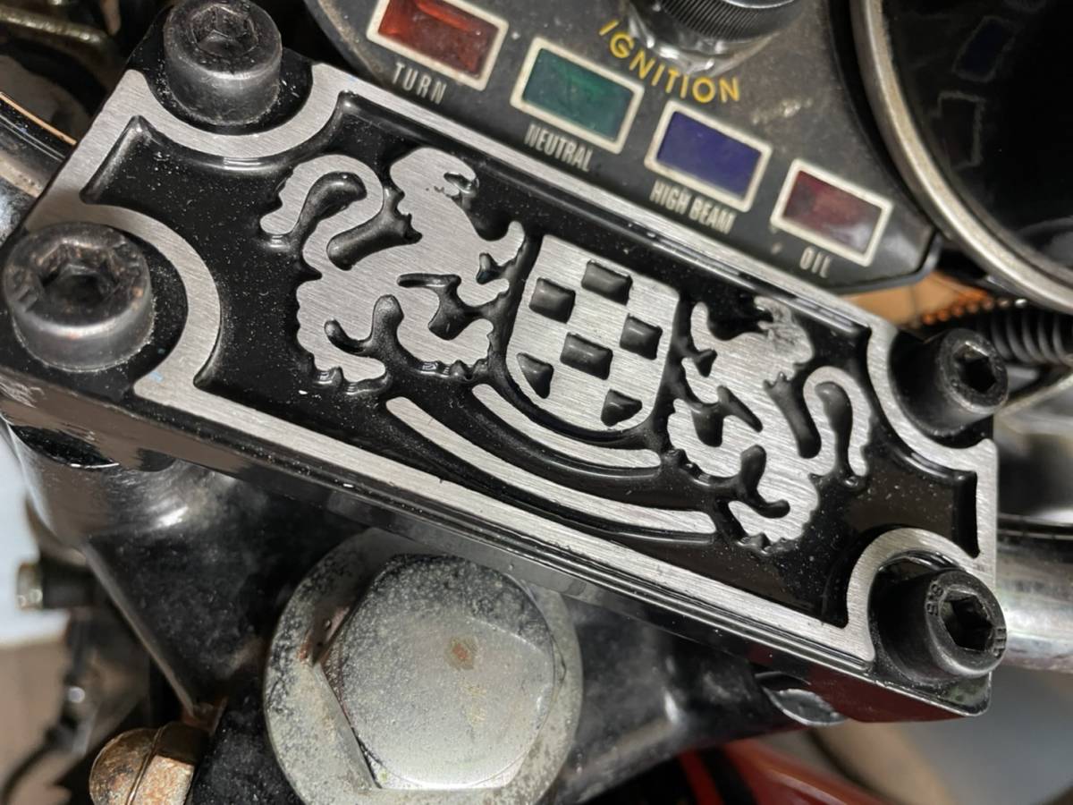 Z400FX ハンドルクランプ ハンドルポスト BEET? 当時物 Z400FX ハンドルクランプ ハンドルポスト BEET? 当時物